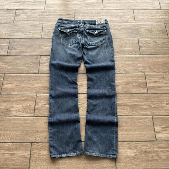Y2K True Religion Straight Denim Jeans - Picture 1 of 6